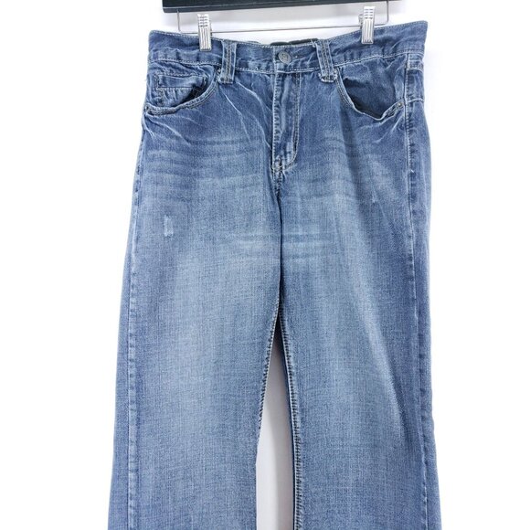 CJ Black Relaxed Straight Jeans Men's Size 30x32 Distressed - Picture 6 of 10